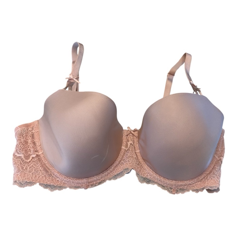 Victoria's Secret Blush Lace Trim Bra